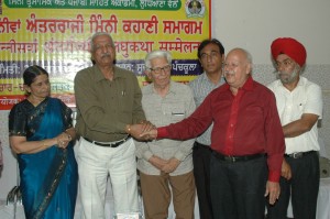 माता शरबती देवी पुरस्कार के अवसर पर पंचकूला में अक्तुबर 2010